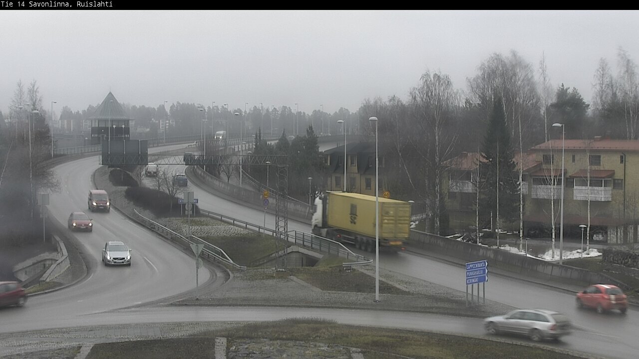 Kelikamerat Kuva Tie 14 Savonlinna, Ruislahti, Savonlinna, Etelä-Savo