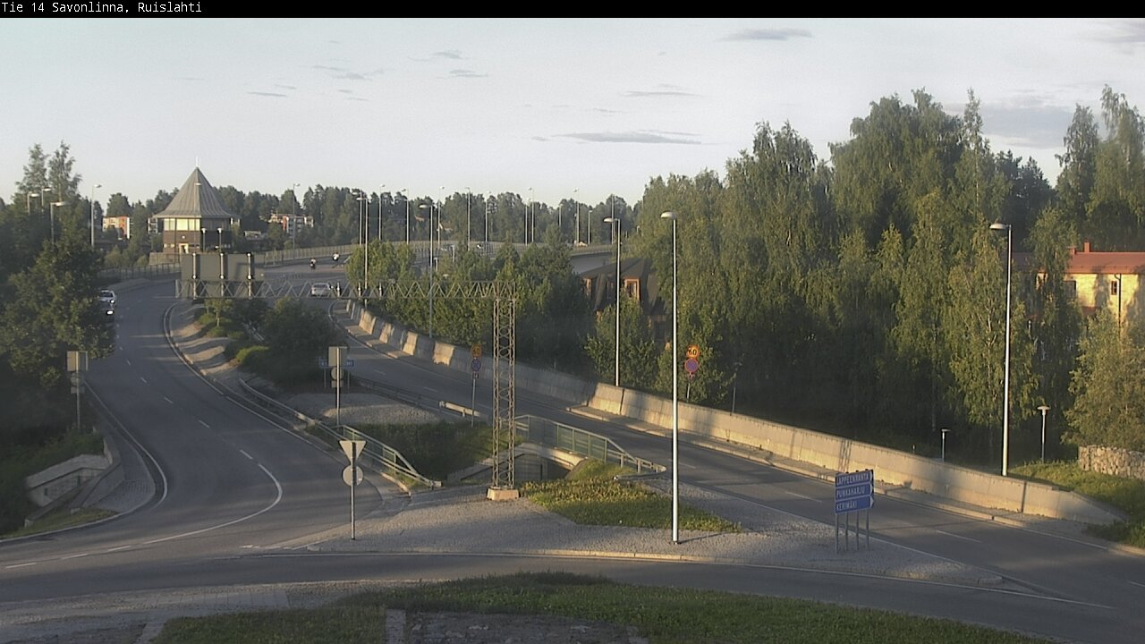 Kelikamerat Kuva Tie 14 Savonlinna, Ruislahti, Savonlinna, Etelä-Savo