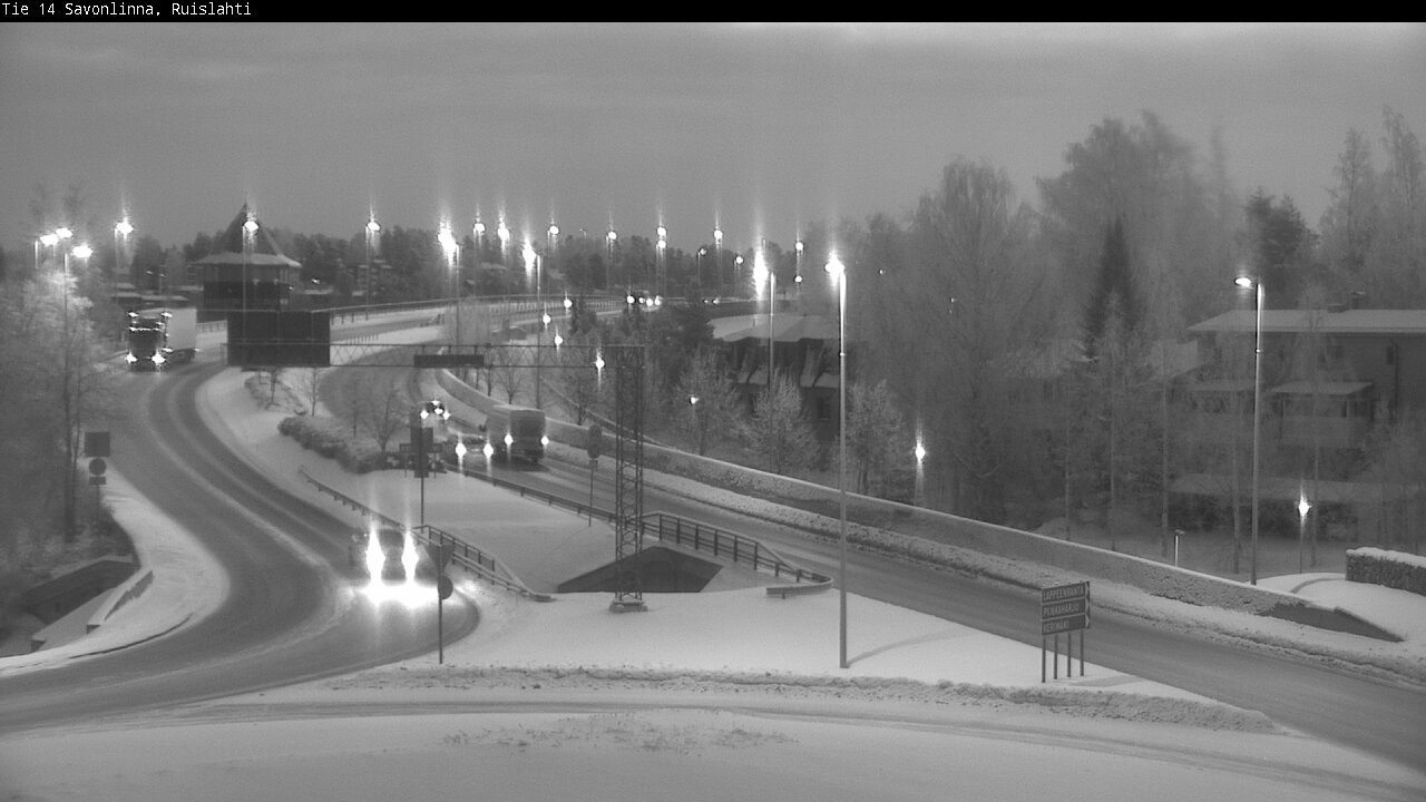 Kelikamerat Kuva Tie 14 Savonlinna, Ruislahti, Savonlinna, Etelä-Savo