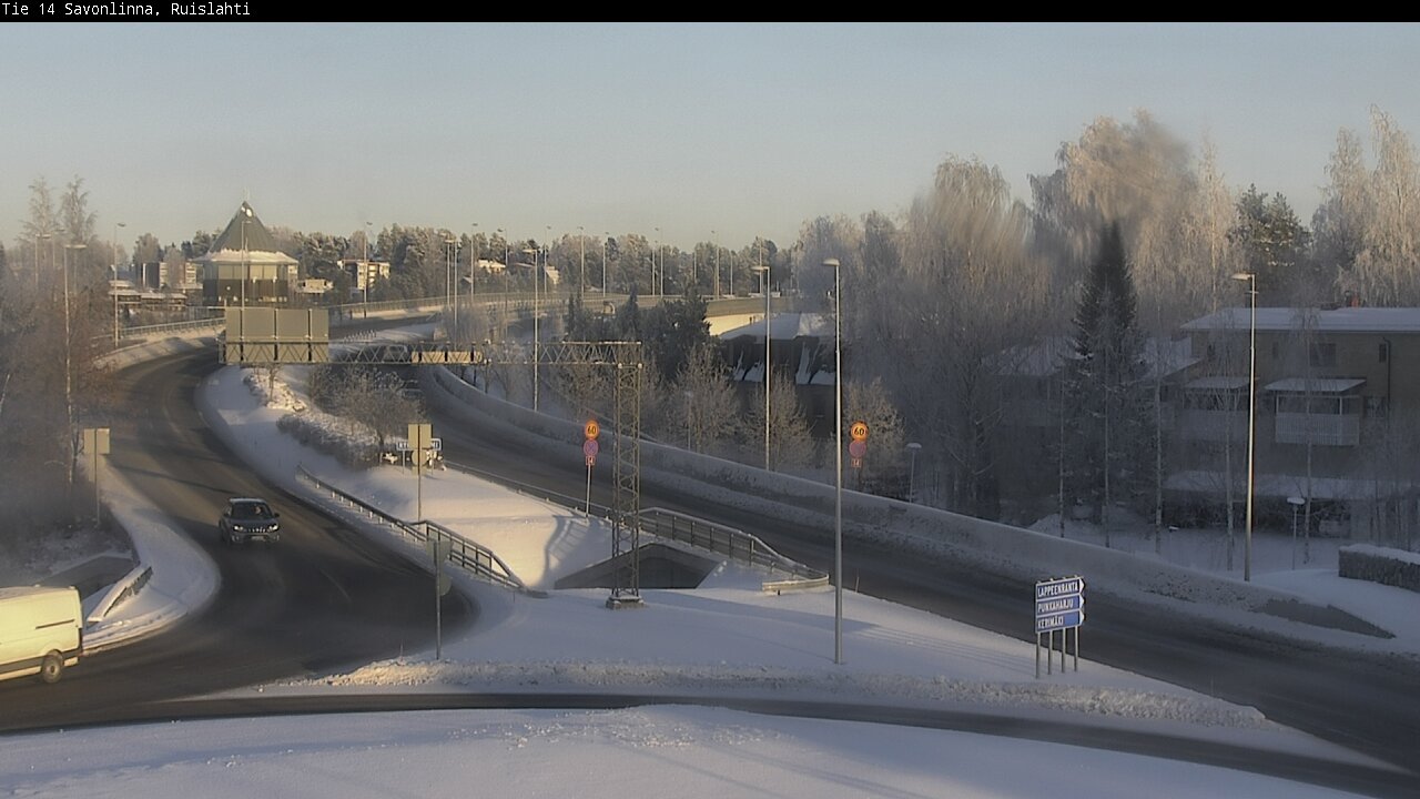 Kelikamerat Kuva Tie 14 Savonlinna, Ruislahti, Savonlinna, Etelä-Savo