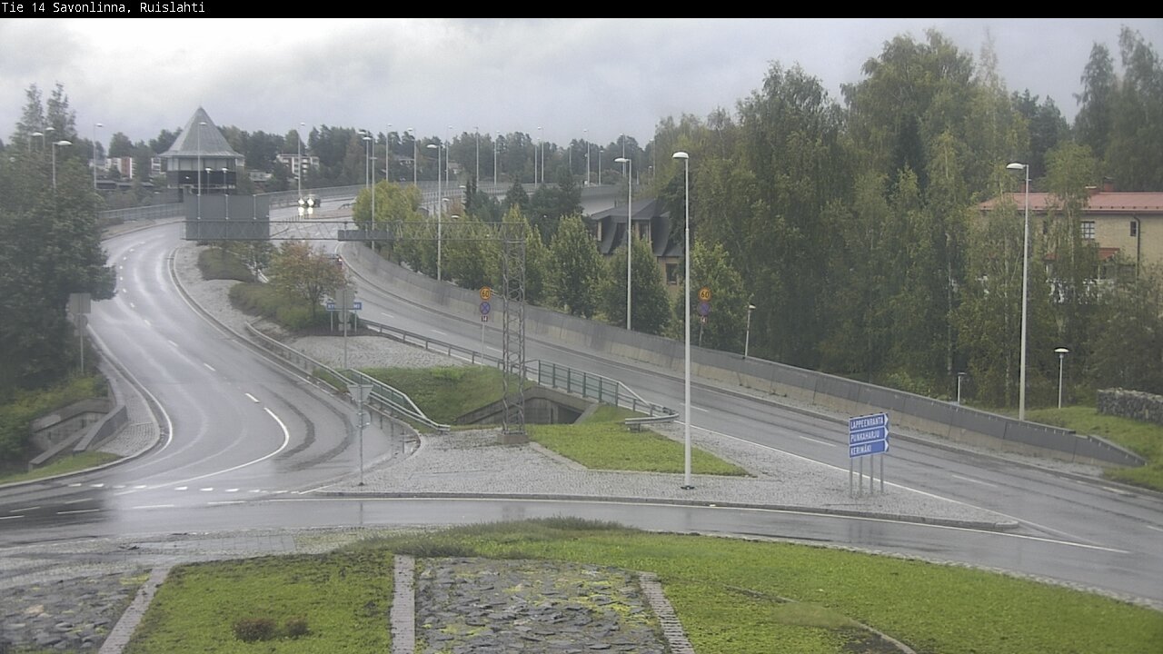 Weather Camera Image Road 14 Savonlinna, Ruislahti, Savonlinna, Etelä-Savo