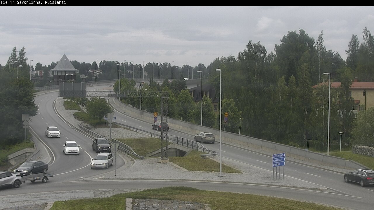Kelikamerat Kuva Tie 14 Savonlinna, Ruislahti, Savonlinna, Etelä-Savo