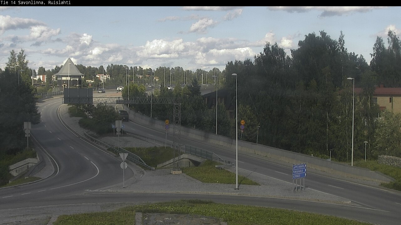 Kelikamerat Kuva Tie 14 Savonlinna, Ruislahti, Savonlinna, Etelä-Savo