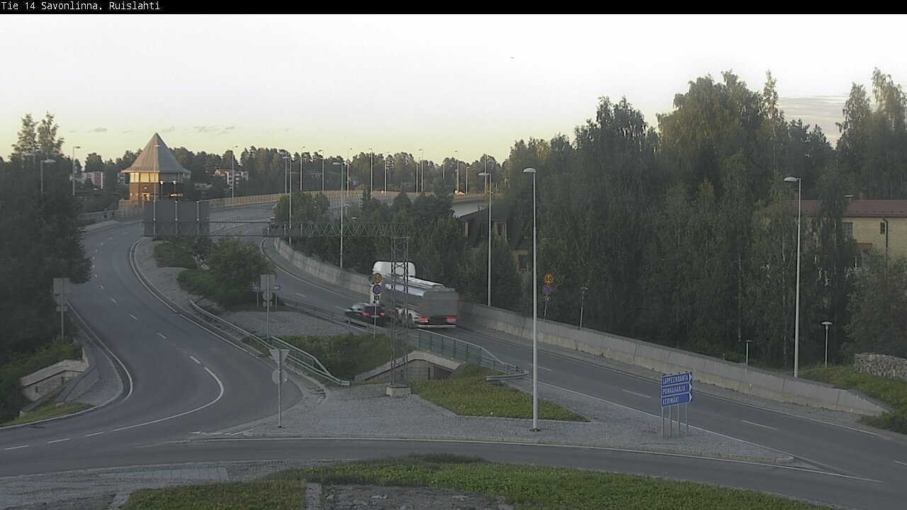 Kelikamerat Kuva Tie 14 Savonlinna, Ruislahti, Savonlinna, Etelä-Savo