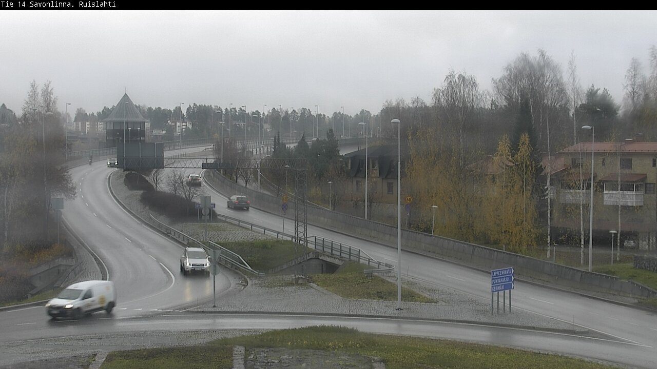 Kelikamerat Kuva Tie 14 Savonlinna, Ruislahti, Savonlinna, Etelä-Savo