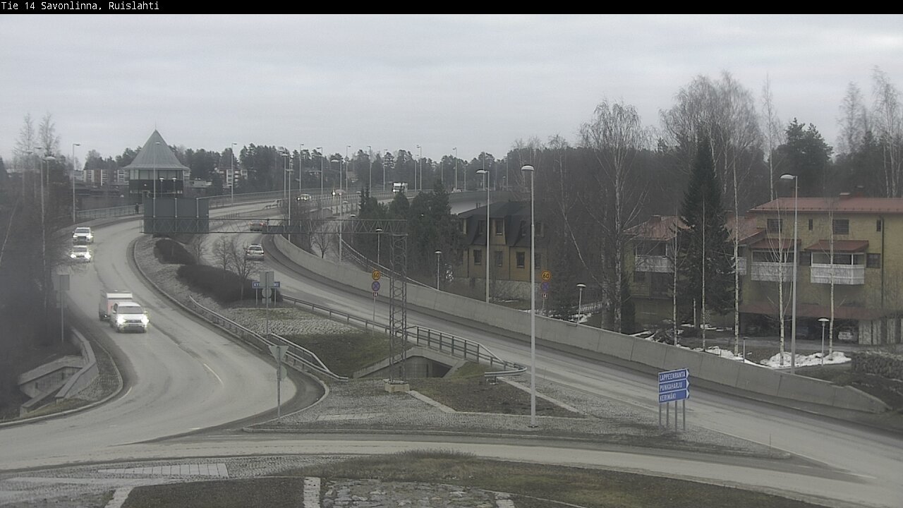 Kelikamerat Kuva Tie 14 Savonlinna, Ruislahti, Savonlinna, Etelä-Savo