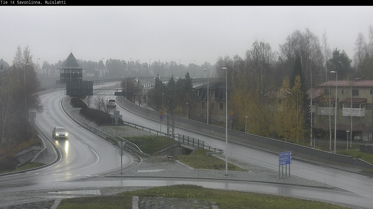 Kelikamerat Kuva Tie 14 Savonlinna, Ruislahti, Savonlinna, Etelä-Savo