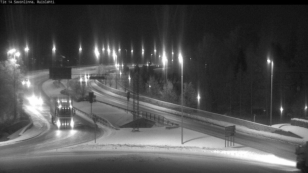 Kelikamerat Kuva Tie 14 Savonlinna, Ruislahti, Savonlinna, Etelä-Savo