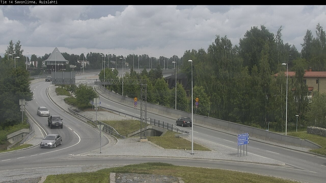 Kelikamerat Kuva Tie 14 Savonlinna, Ruislahti, Savonlinna, Etelä-Savo