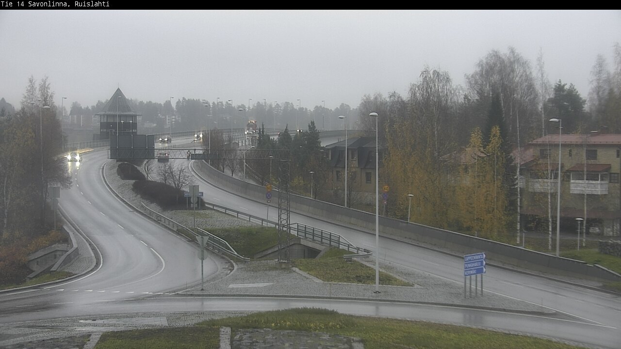 Kelikamerat Kuva Tie 14 Savonlinna, Ruislahti, Savonlinna, Etelä-Savo