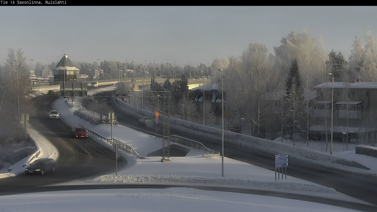 Kelikamerat Kuva Tie 14 Savonlinna, Ruislahti, Savonlinna, Etelä-Savo