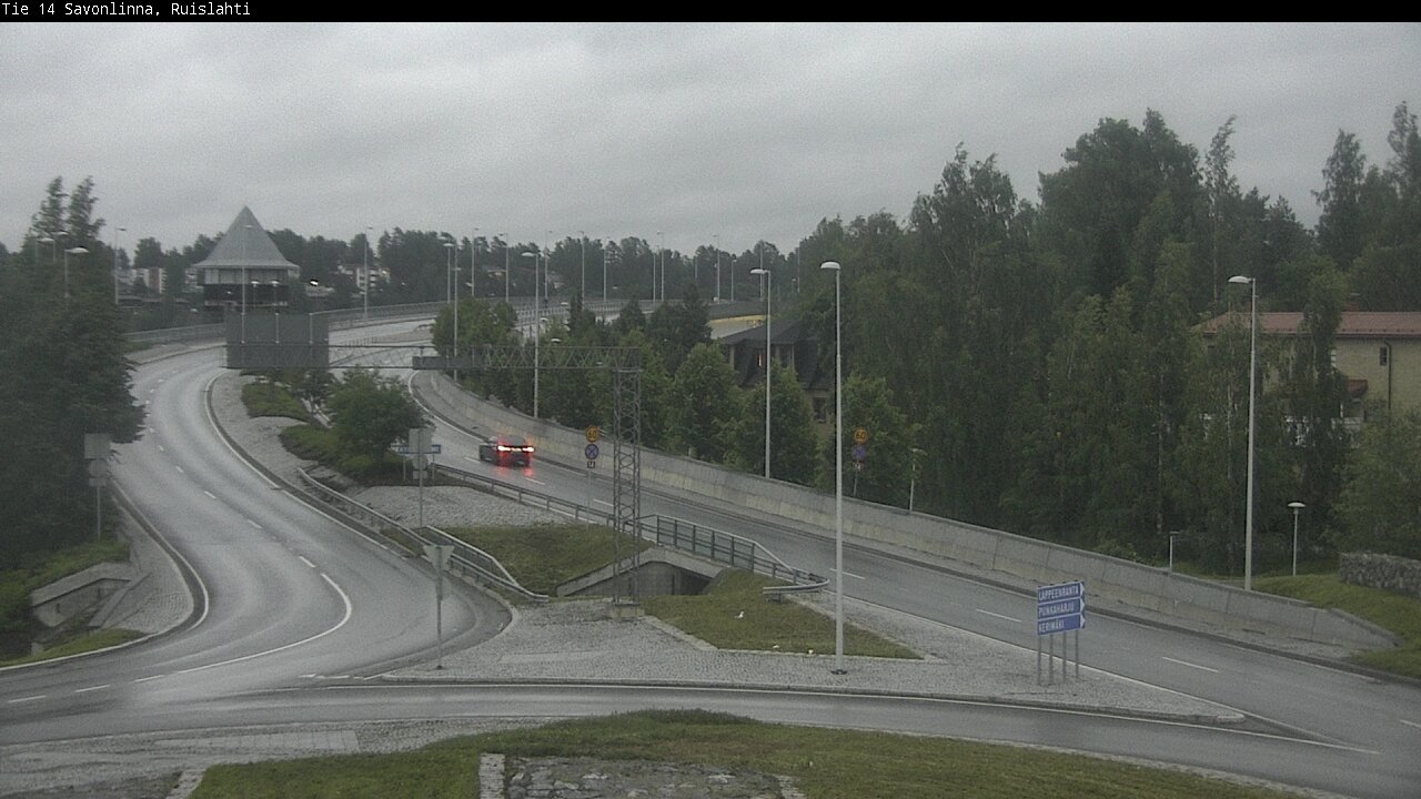 Kelikamerat Kuva Tie 14 Savonlinna, Ruislahti, Savonlinna, Etelä-Savo