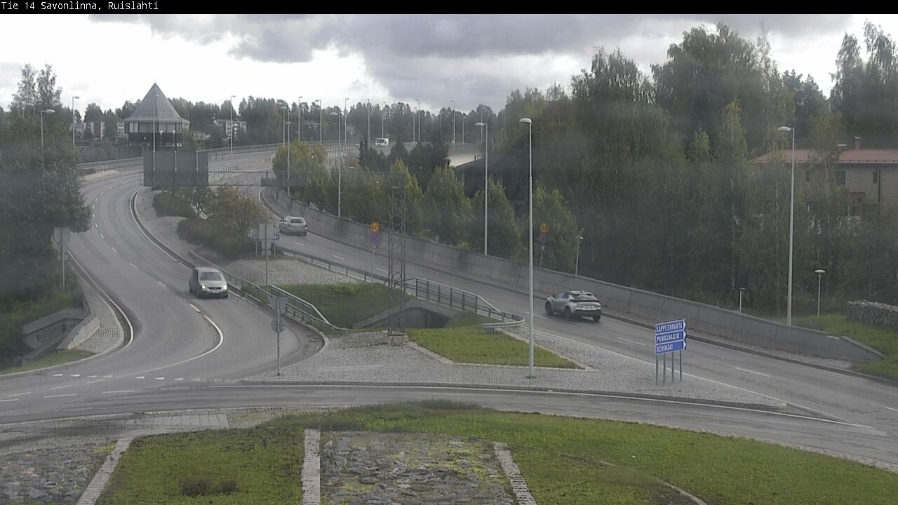 Kelikamerat Kuva Tie 14 Savonlinna, Ruislahti, Savonlinna, Etelä-Savo