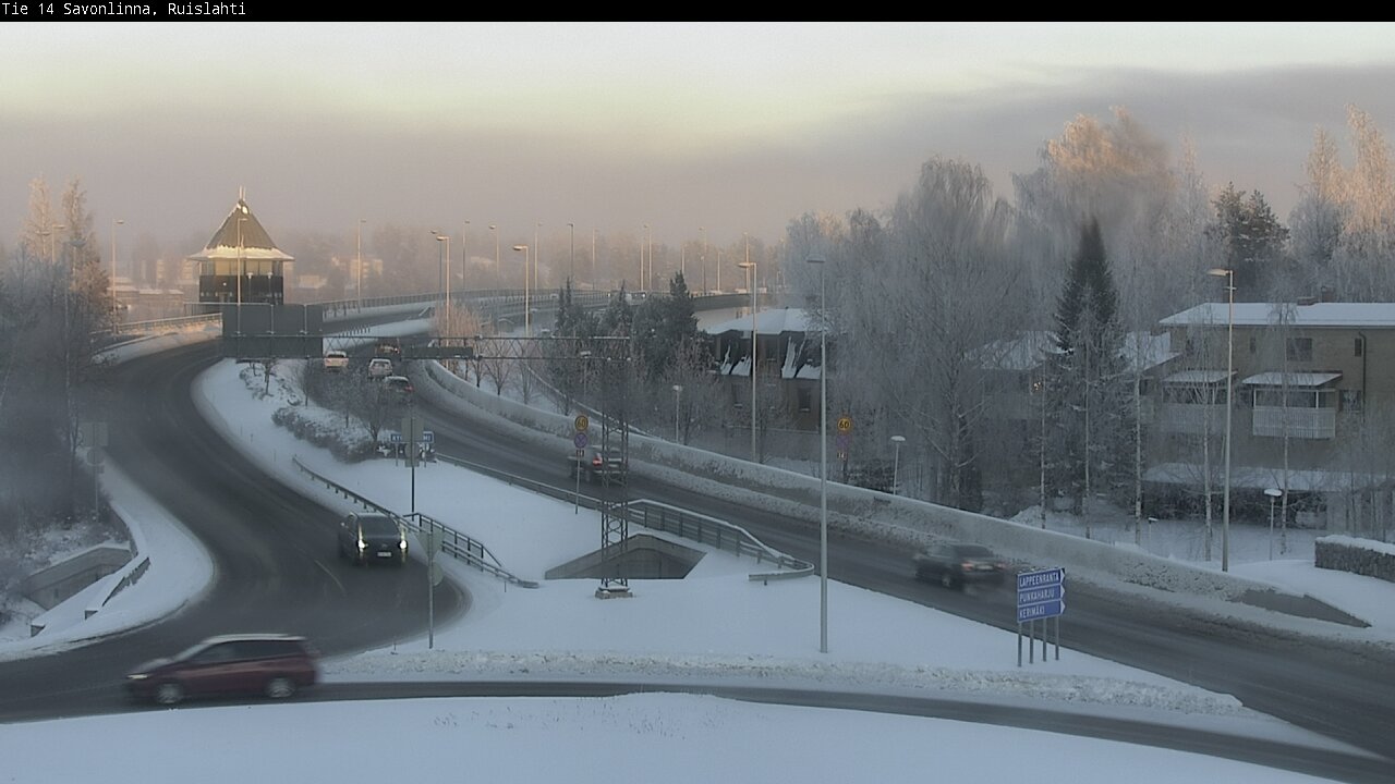 Kelikamerat Kuva Tie 14 Savonlinna, Ruislahti, Savonlinna, Etelä-Savo