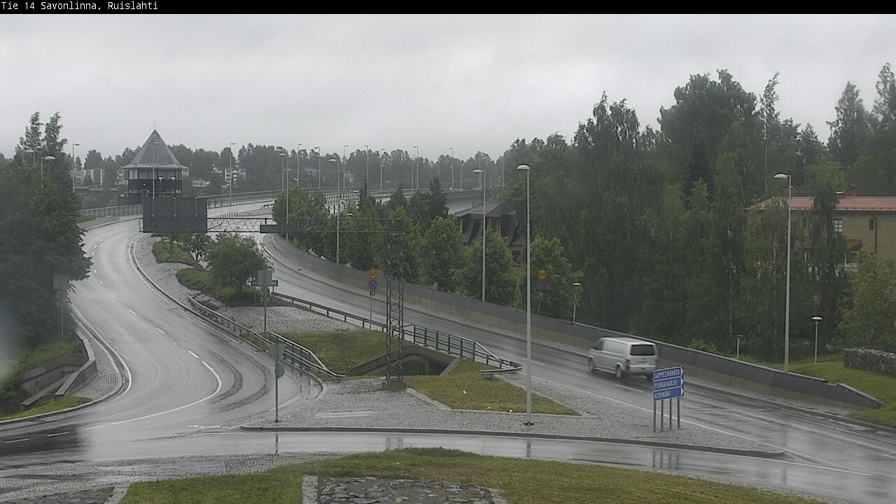 Kelikamerat Kuva Tie 14 Savonlinna, Ruislahti, Savonlinna, Etelä-Savo
