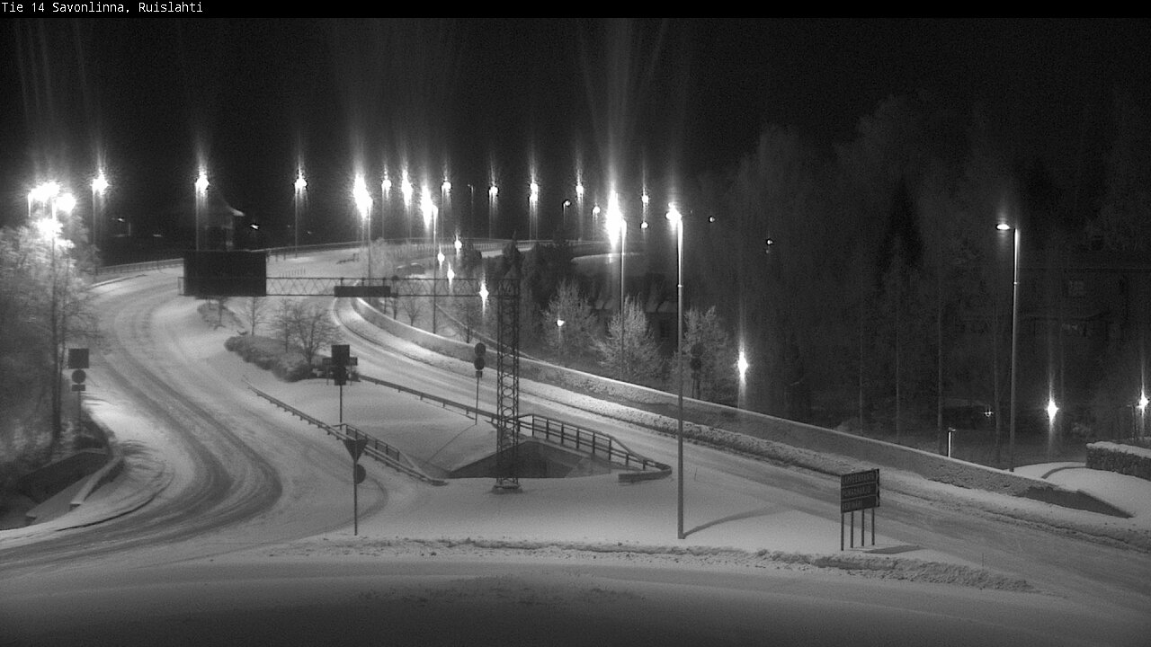 Kelikamerat Kuva Tie 14 Savonlinna, Ruislahti, Savonlinna, Etelä-Savo