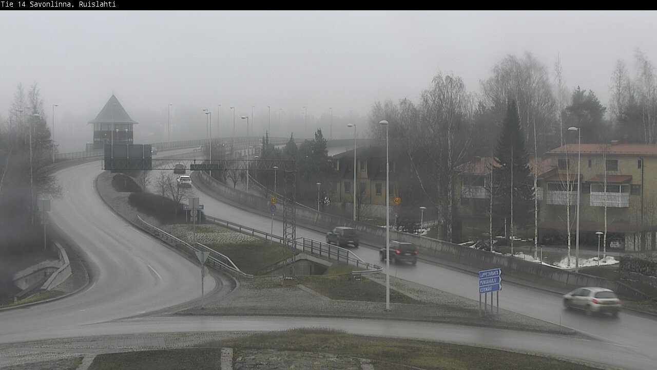 Kelikamerat Kuva Tie 14 Savonlinna, Ruislahti, Savonlinna, Etelä-Savo