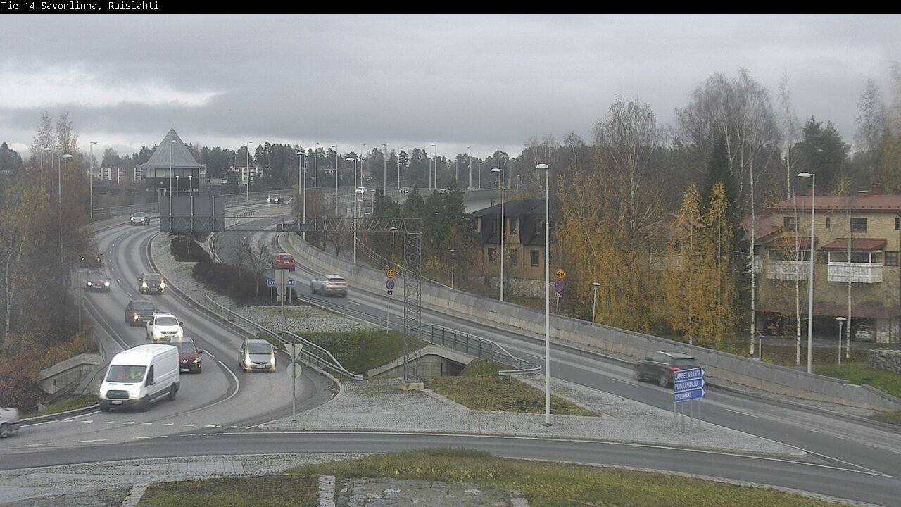 Kelikamerat Kuva Tie 14 Savonlinna, Ruislahti, Savonlinna, Etelä-Savo