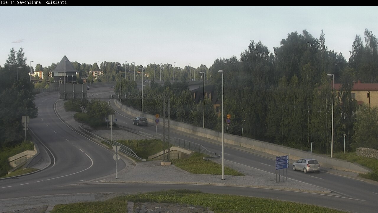Kelikamerat Kuva Tie 14 Savonlinna, Ruislahti, Savonlinna, Etelä-Savo