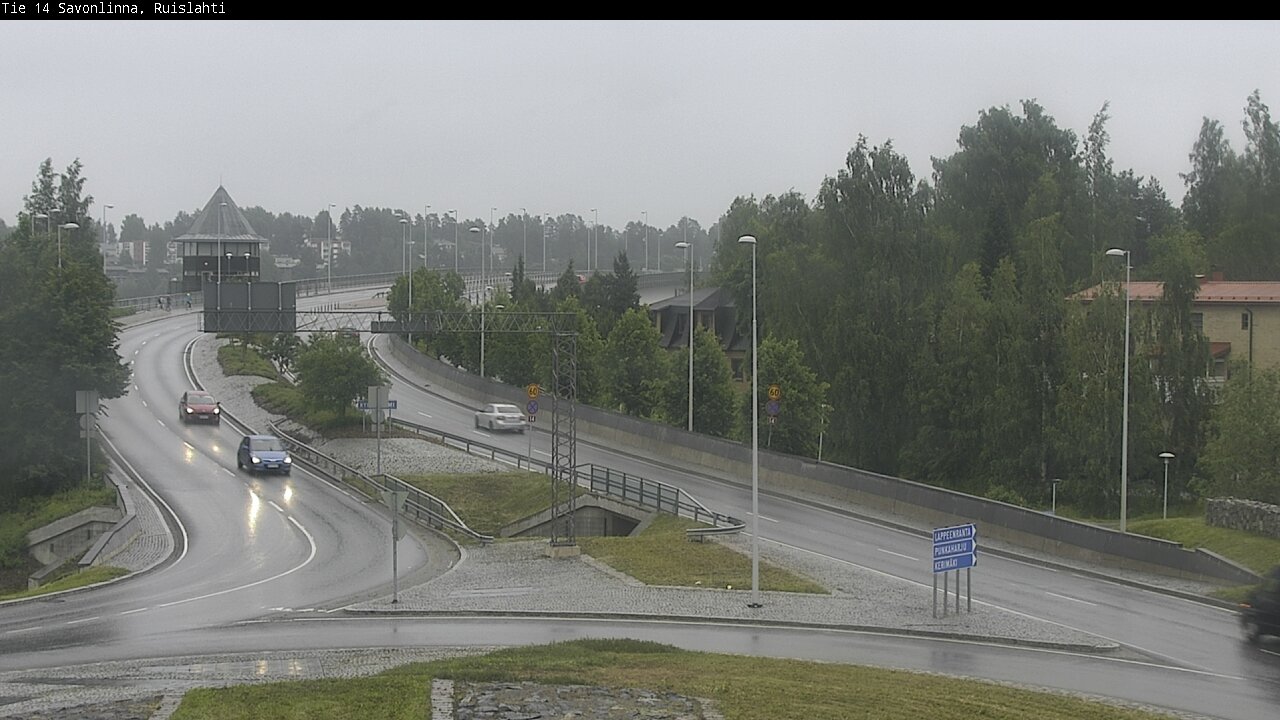 Kelikamerat Kuva Tie 14 Savonlinna, Ruislahti, Savonlinna, Etelä-Savo