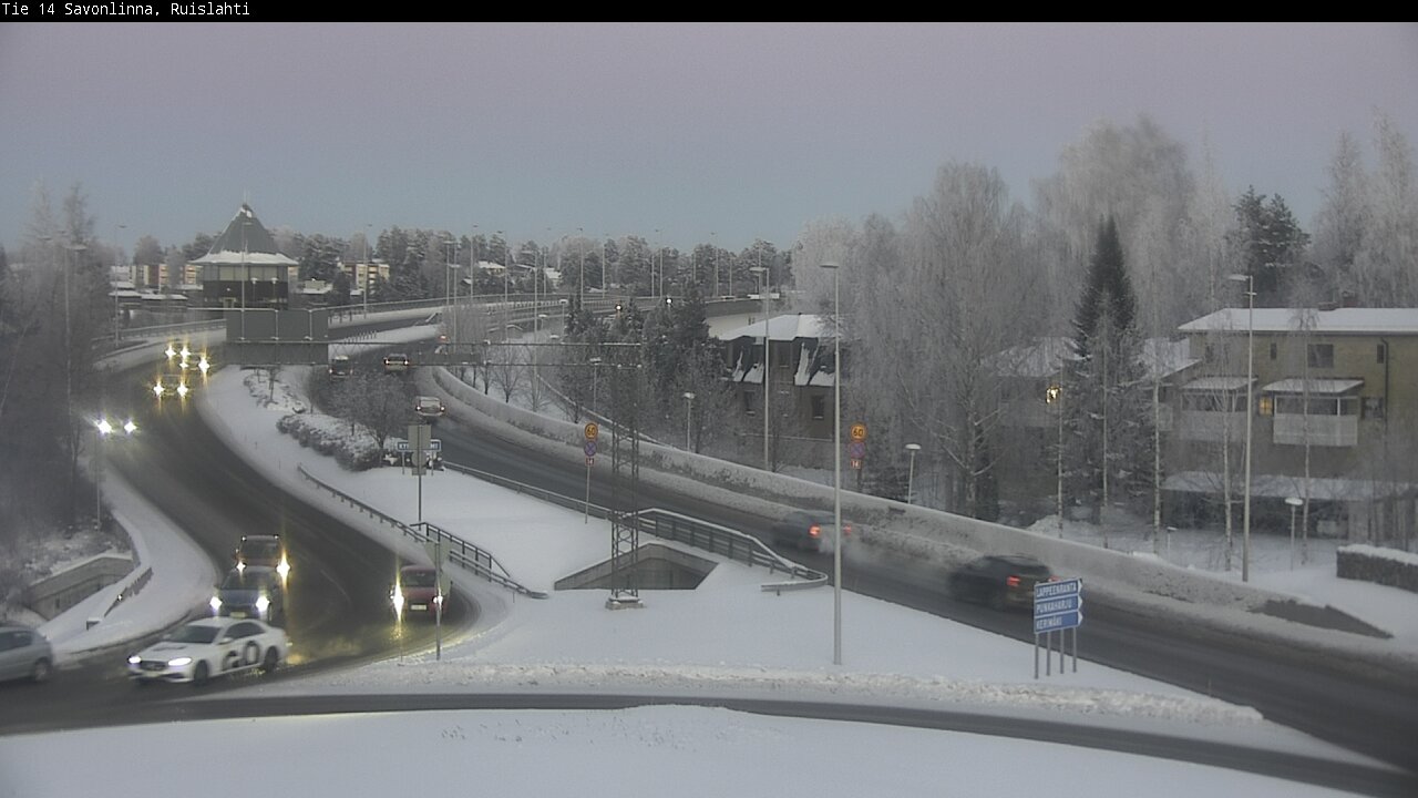 Kelikamerat Kuva Tie 14 Savonlinna, Ruislahti, Savonlinna, Etelä-Savo