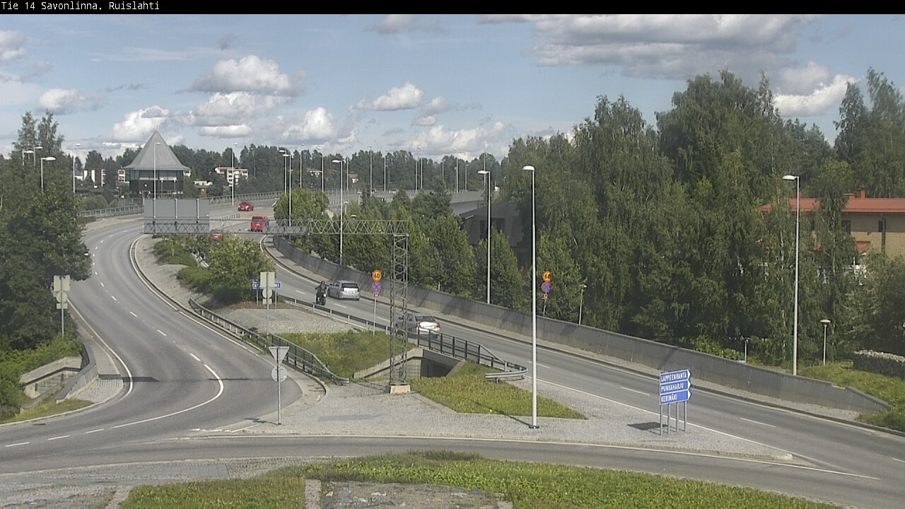 Kelikamerat Kuva Tie 14 Savonlinna, Ruislahti, Savonlinna, Etelä-Savo