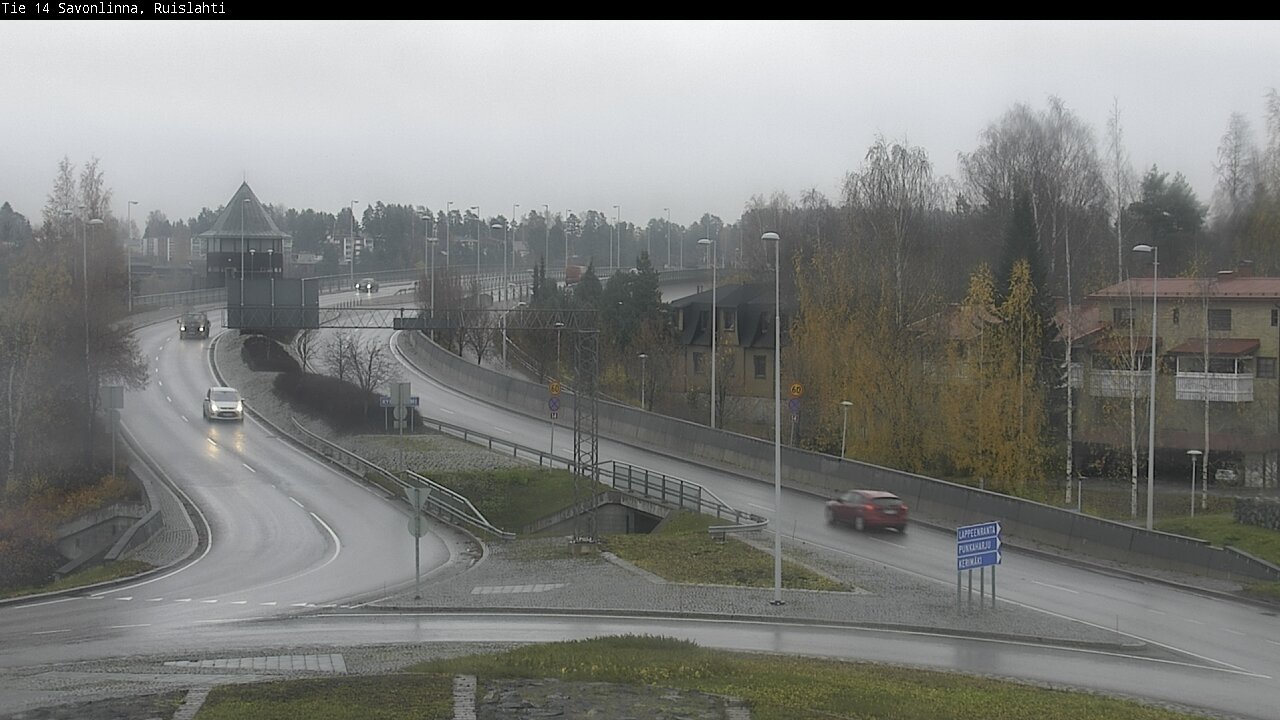 Kelikamerat Kuva Tie 14 Savonlinna, Ruislahti, Savonlinna, Etelä-Savo