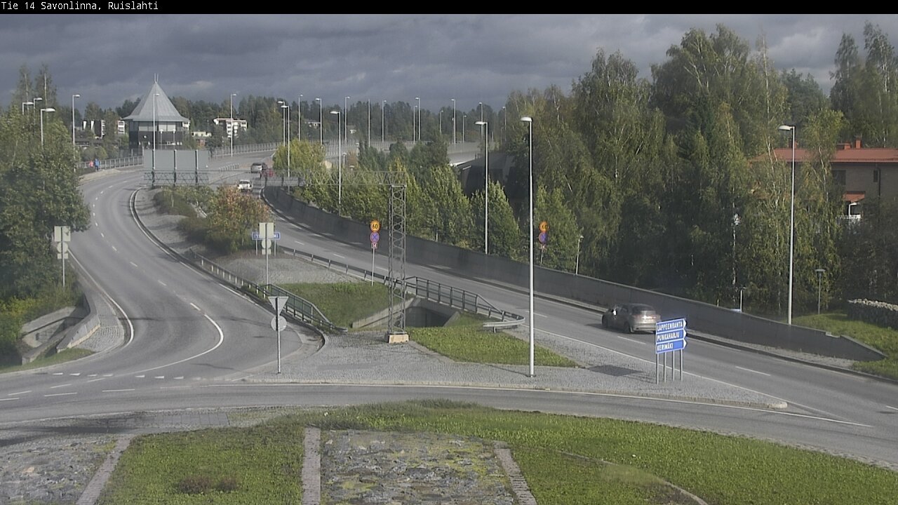 Weather Camera Image Road 14 Savonlinna, Ruislahti, Savonlinna, Etelä-Savo