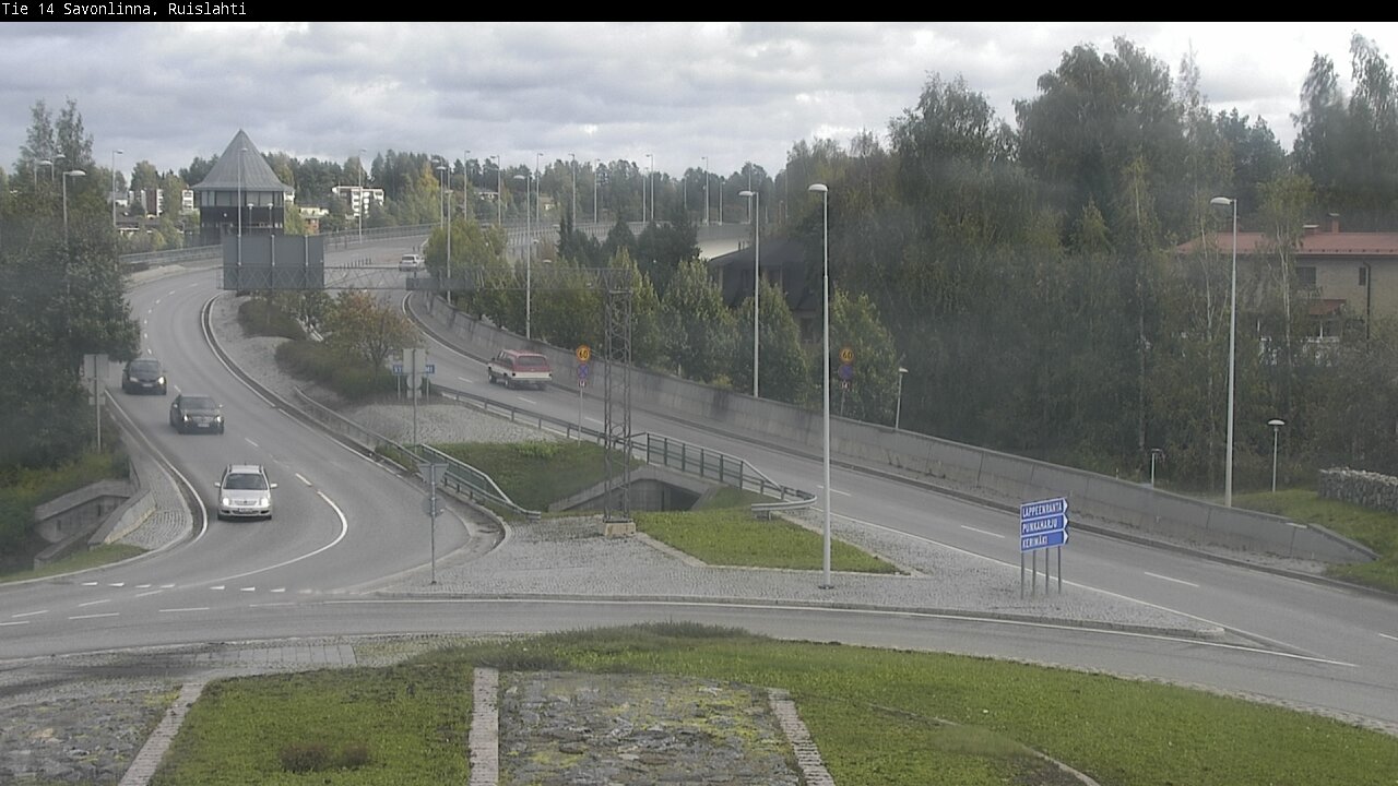 Kelikamerat Kuva Tie 14 Savonlinna, Ruislahti, Savonlinna, Etelä-Savo