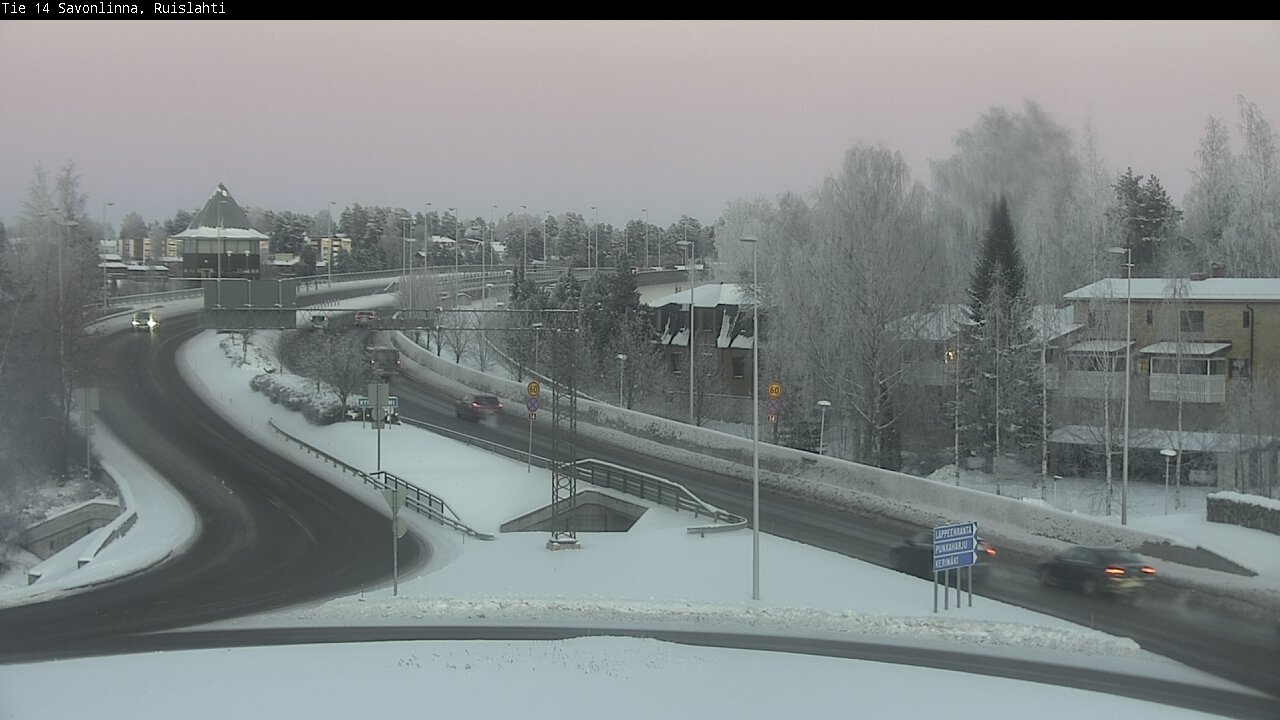 Kelikamerat Kuva Tie 14 Savonlinna, Ruislahti, Savonlinna, Etelä-Savo