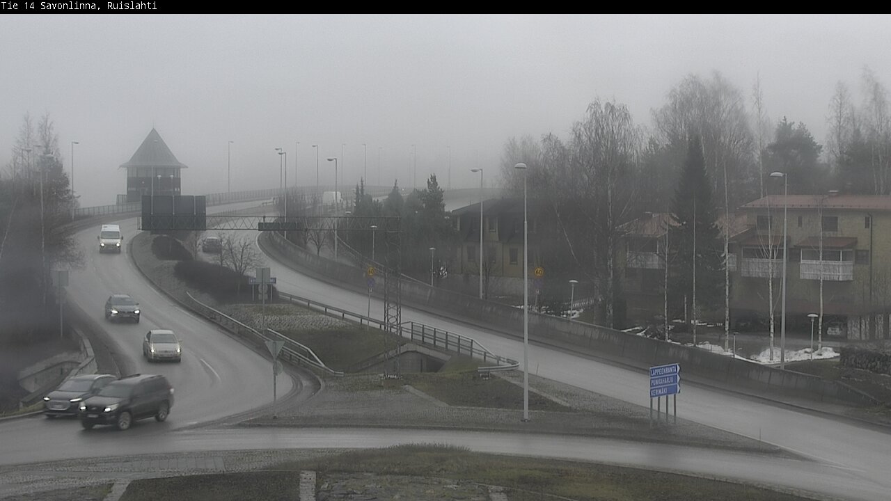 Kelikamerat Kuva Tie 14 Savonlinna, Ruislahti, Savonlinna, Etelä-Savo