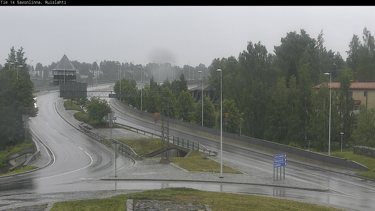 Kelikamerat Kuva Tie 14 Savonlinna, Ruislahti, Savonlinna, Etelä-Savo