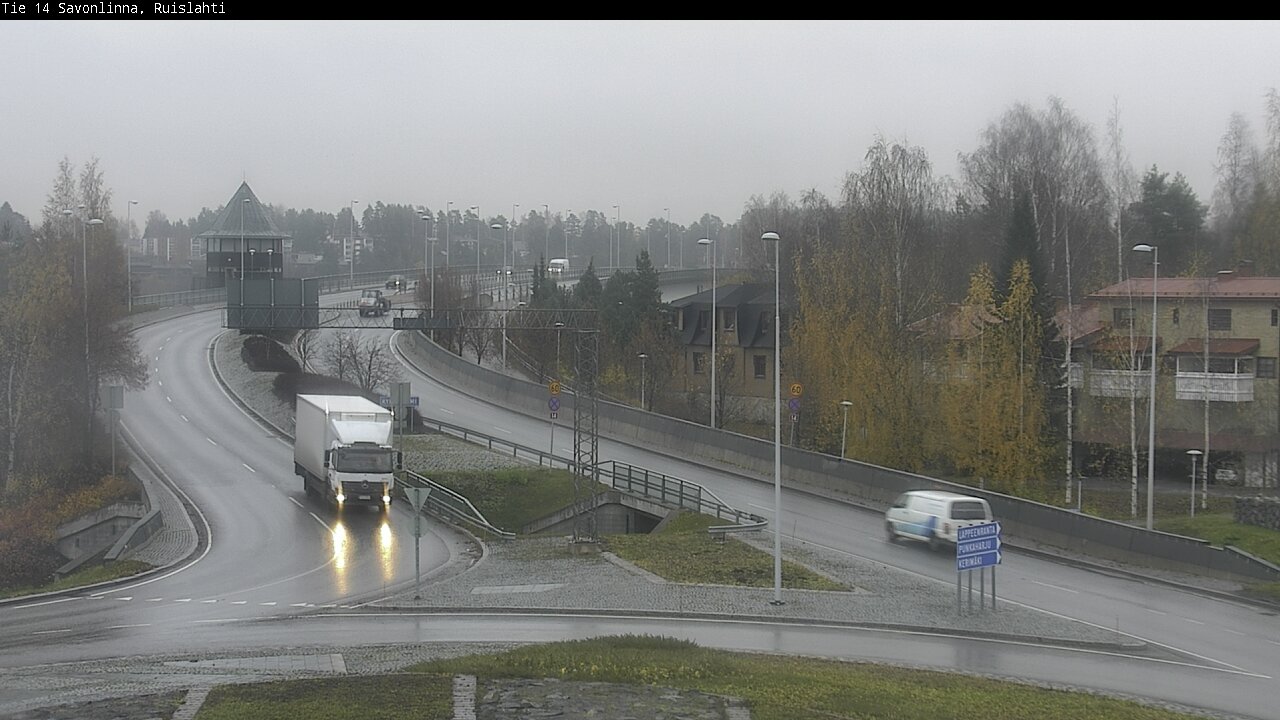 Kelikamerat Kuva Tie 14 Savonlinna, Ruislahti, Savonlinna, Etelä-Savo