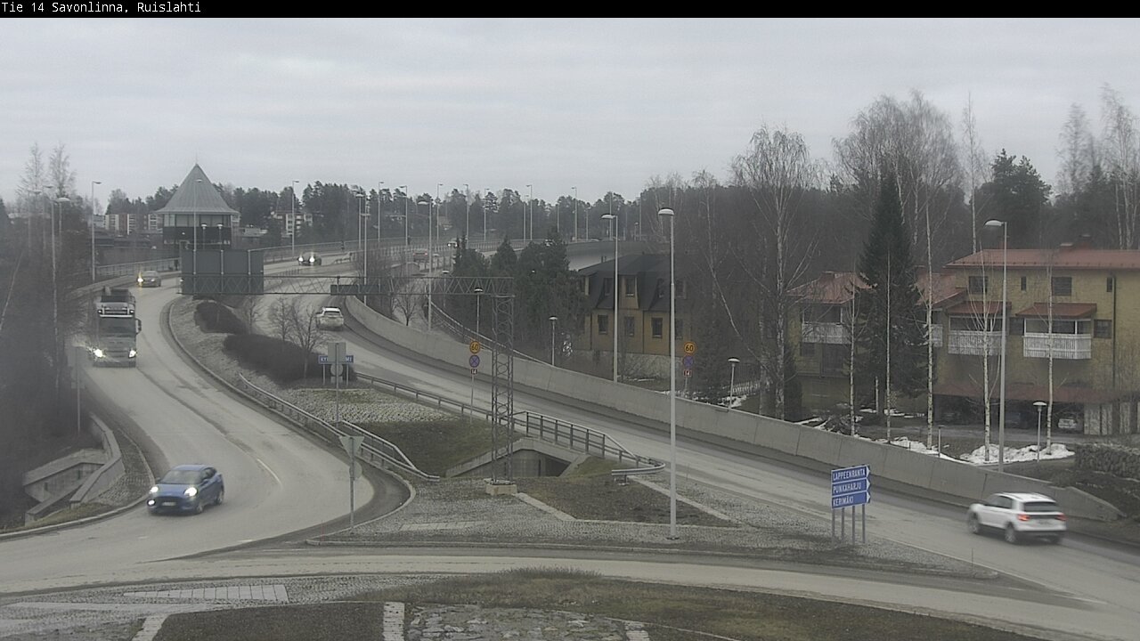 Kelikamerat Kuva Tie 14 Savonlinna, Ruislahti, Savonlinna, Etelä-Savo