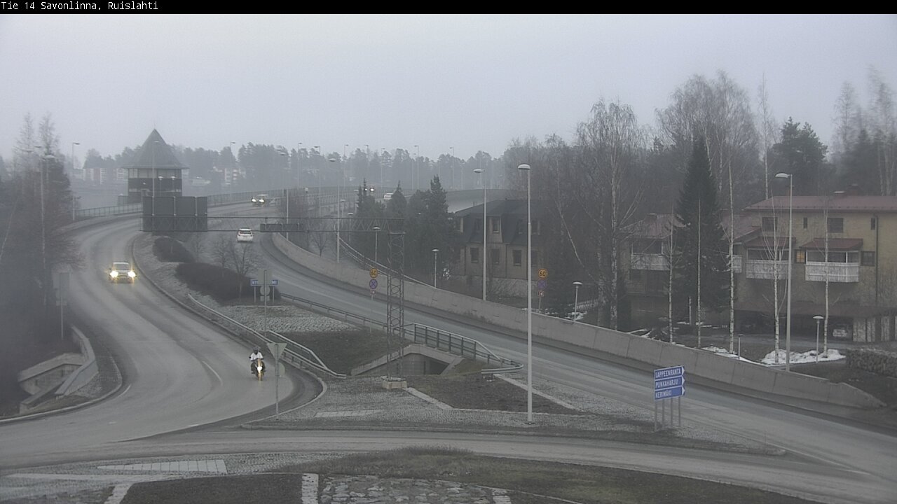 Weather Camera Image Road 14 Savonlinna, Ruislahti, Savonlinna, Etelä-Savo