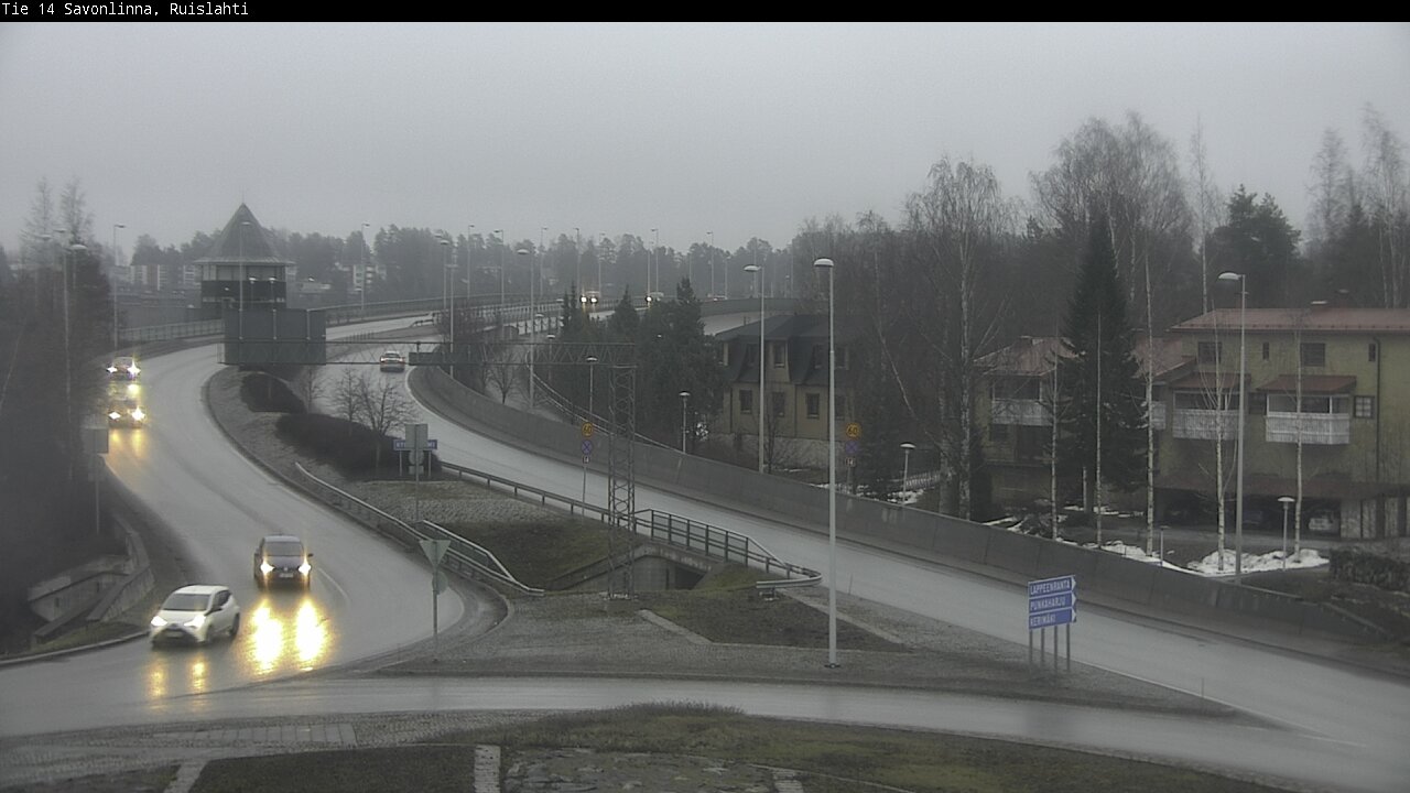 Kelikamerat Kuva Tie 14 Savonlinna, Ruislahti, Savonlinna, Etelä-Savo