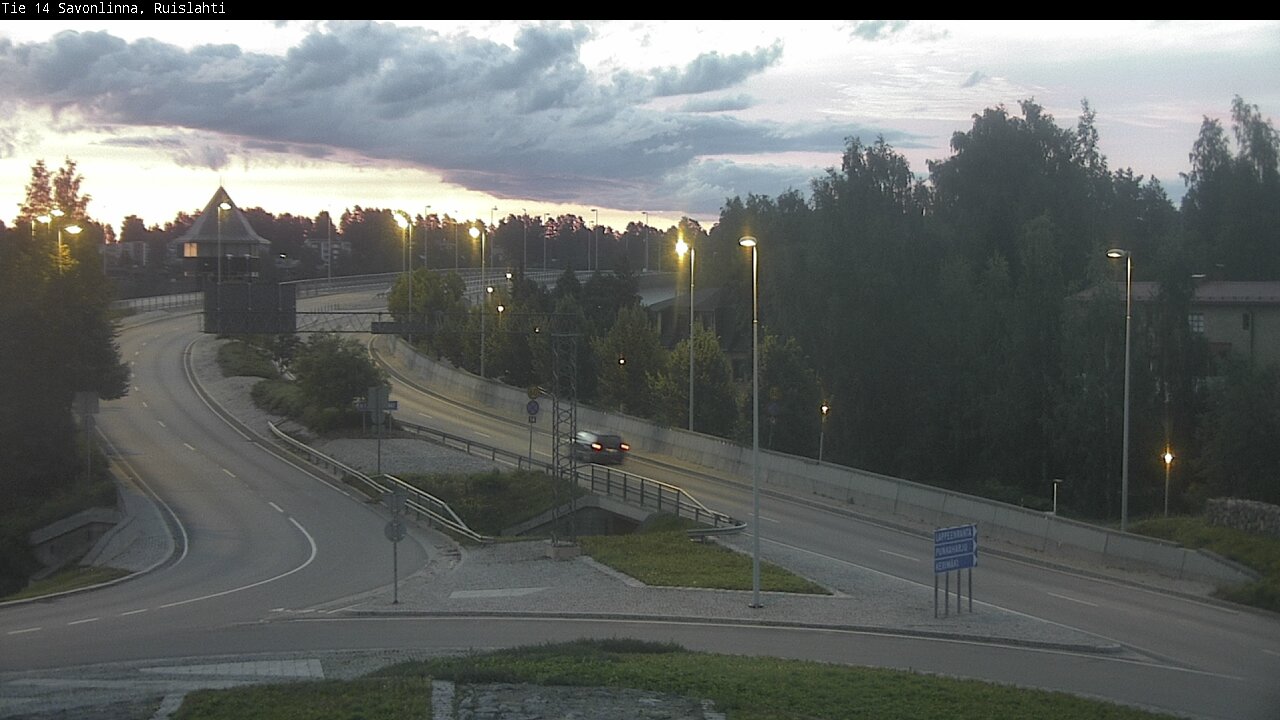 Kelikamerat Kuva Tie 14 Savonlinna, Ruislahti, Savonlinna, Etelä-Savo
