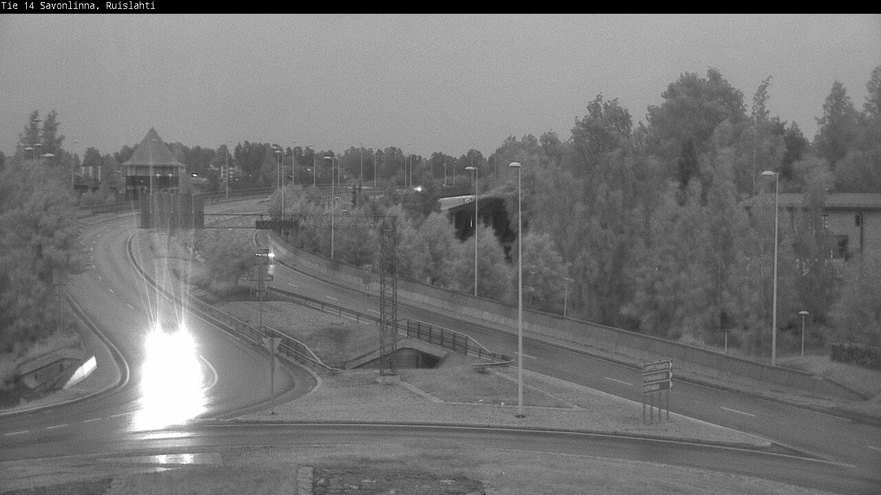 Kelikamerat Kuva Tie 14 Savonlinna, Ruislahti, Savonlinna, Etelä-Savo