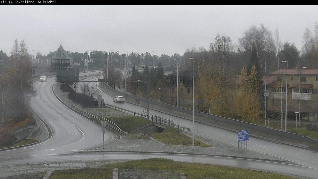 Kelikamerat Kuva Tie 14 Savonlinna, Ruislahti, Savonlinna, Etelä-Savo