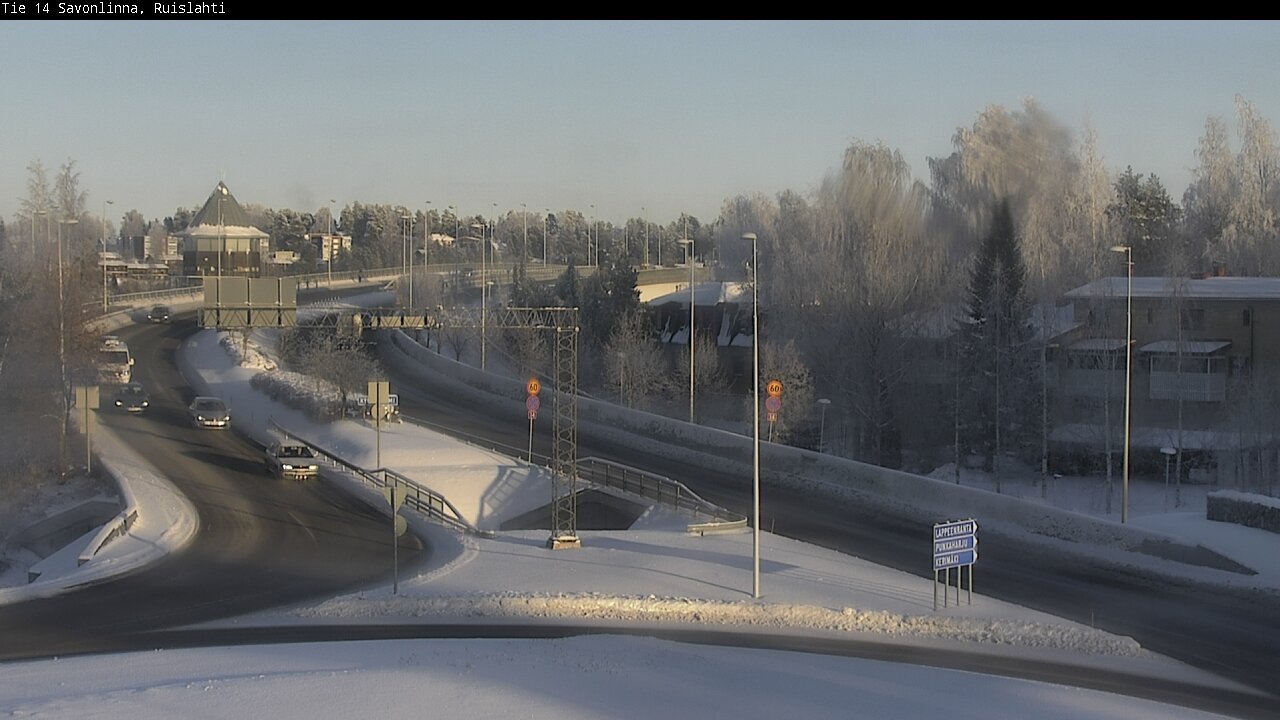 Kelikamerat Kuva Tie 14 Savonlinna, Ruislahti, Savonlinna, Etelä-Savo