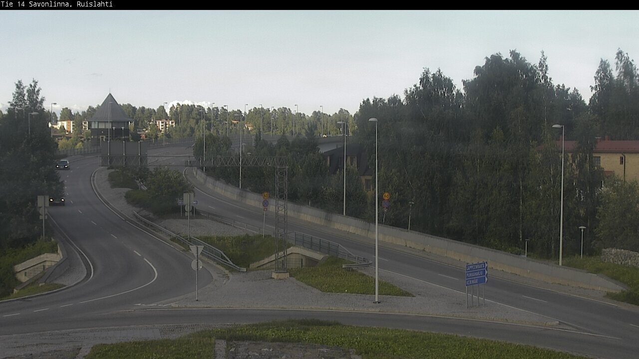 Kelikamerat Kuva Tie 14 Savonlinna, Ruislahti, Savonlinna, Etelä-Savo