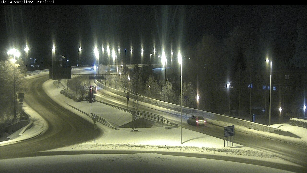 Kelikamerat Kuva Tie 14 Savonlinna, Ruislahti, Savonlinna, Etelä-Savo