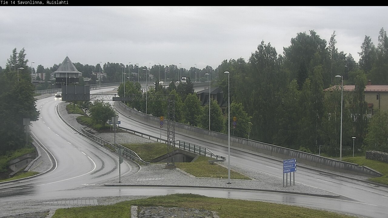 Kelikamerat Kuva Tie 14 Savonlinna, Ruislahti, Savonlinna, Etelä-Savo