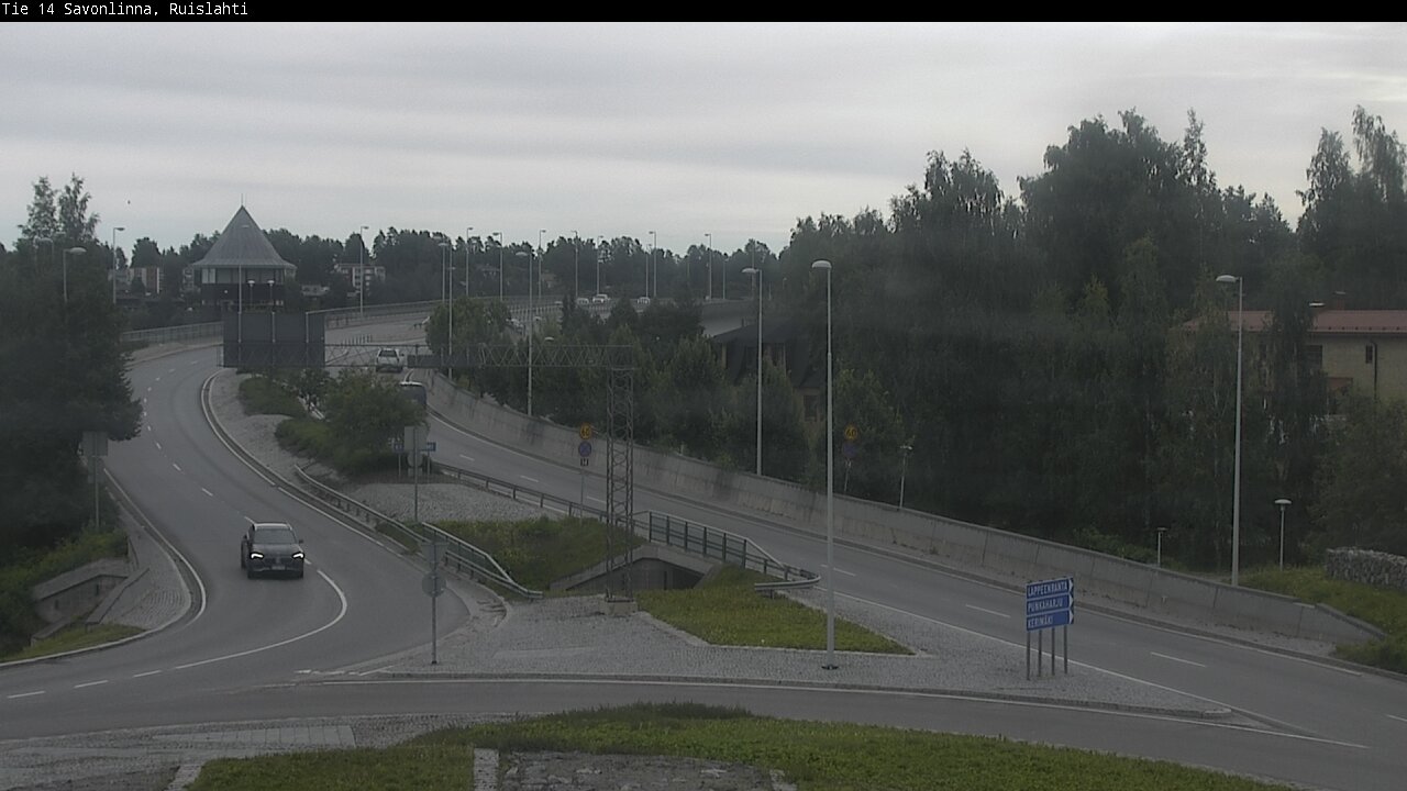 Kelikamerat Kuva Tie 14 Savonlinna, Ruislahti, Savonlinna, Etelä-Savo