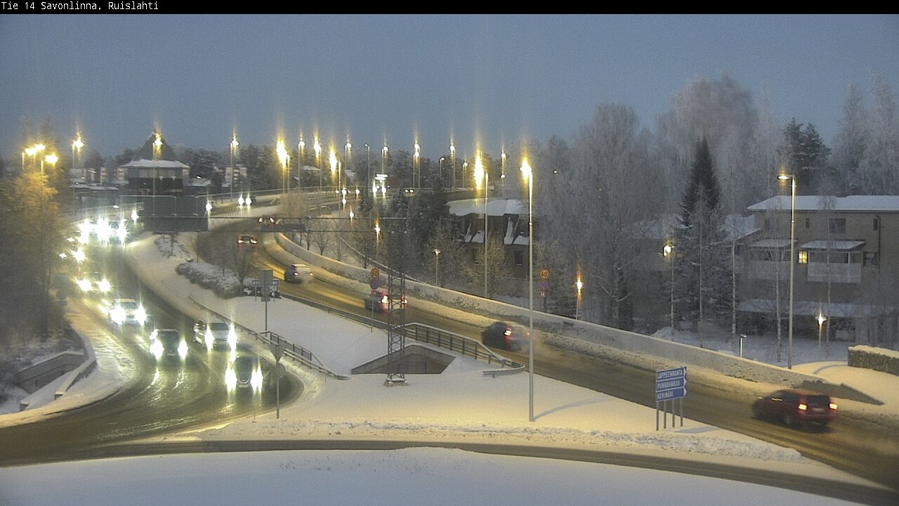 Kelikamerat Kuva Tie 14 Savonlinna, Ruislahti, Savonlinna, Etelä-Savo