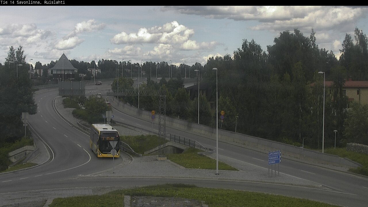 Kelikamerat Kuva Tie 14 Savonlinna, Ruislahti, Savonlinna, Etelä-Savo