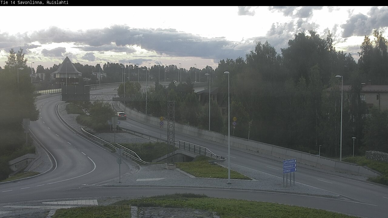 Kelikamerat Kuva Tie 14 Savonlinna, Ruislahti, Savonlinna, Etelä-Savo