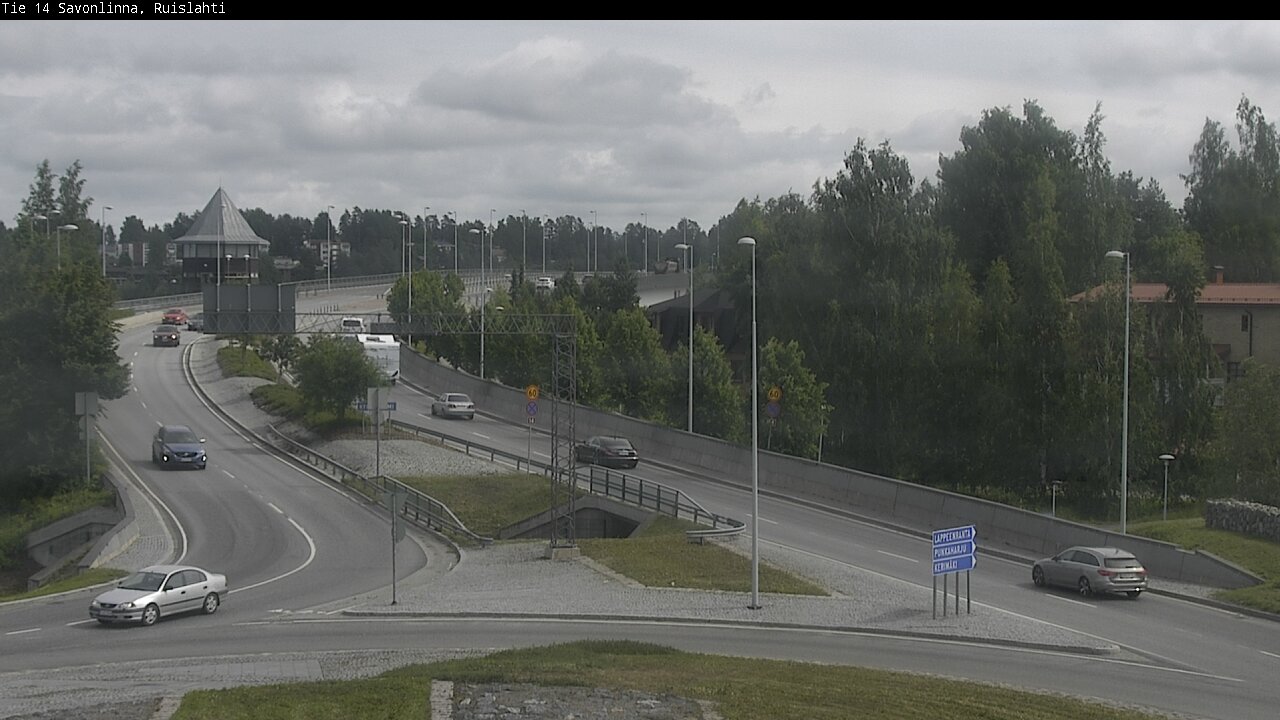 Kelikamerat Kuva Tie 14 Savonlinna, Ruislahti, Savonlinna, Etelä-Savo