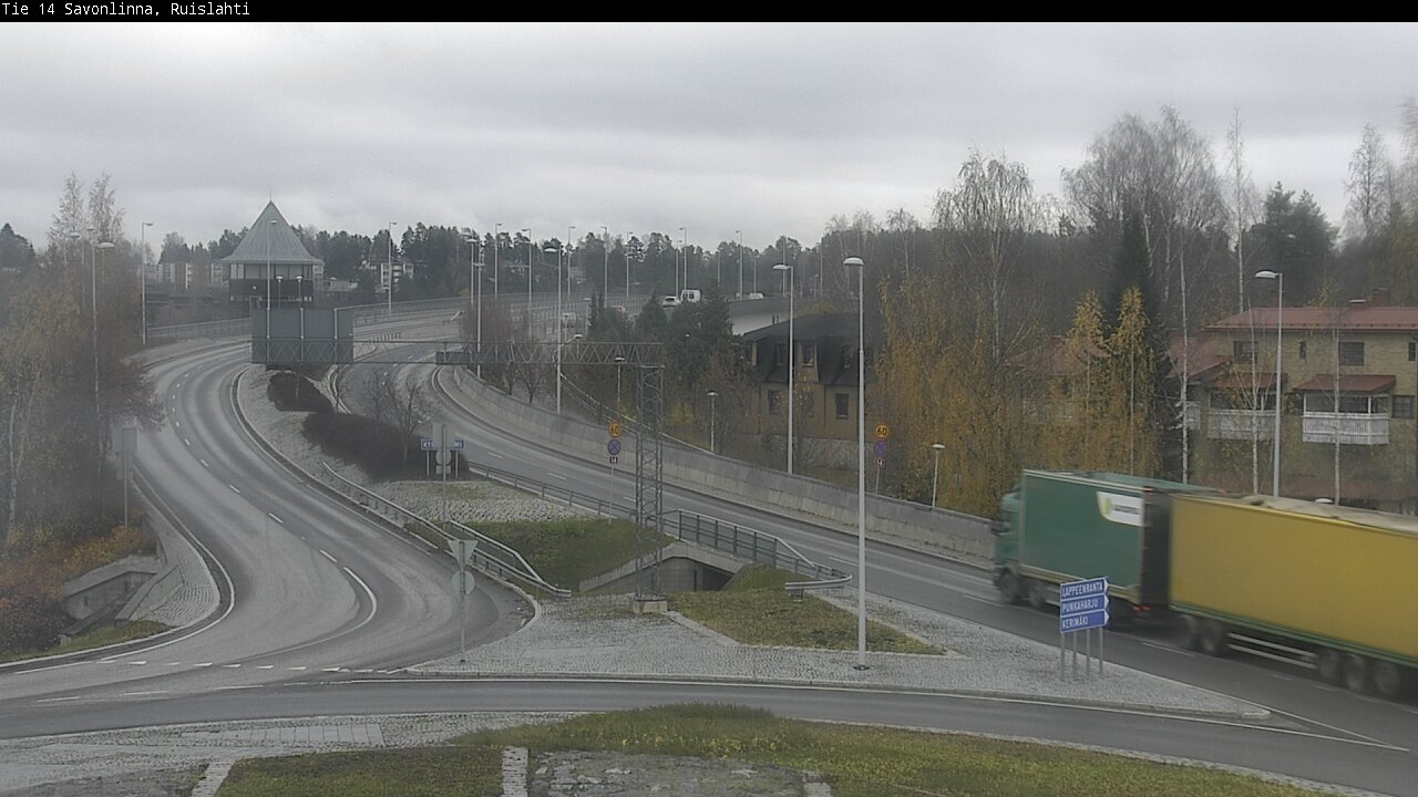 Kelikamerat Kuva Tie 14 Savonlinna, Ruislahti, Savonlinna, Etelä-Savo