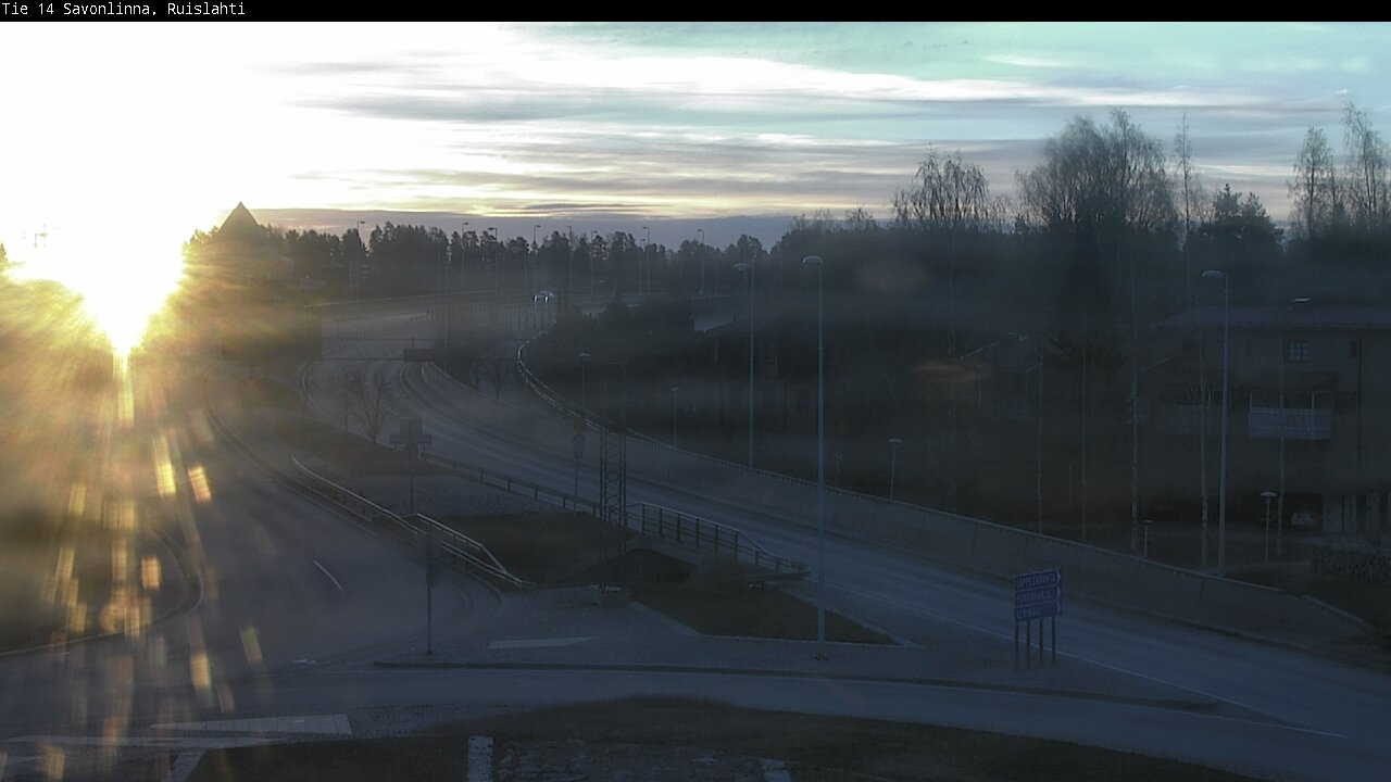 Kelikamerat Kuva Tie 14 Savonlinna, Ruislahti, Savonlinna, Etelä-Savo